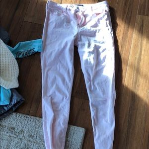 Pink jeans
